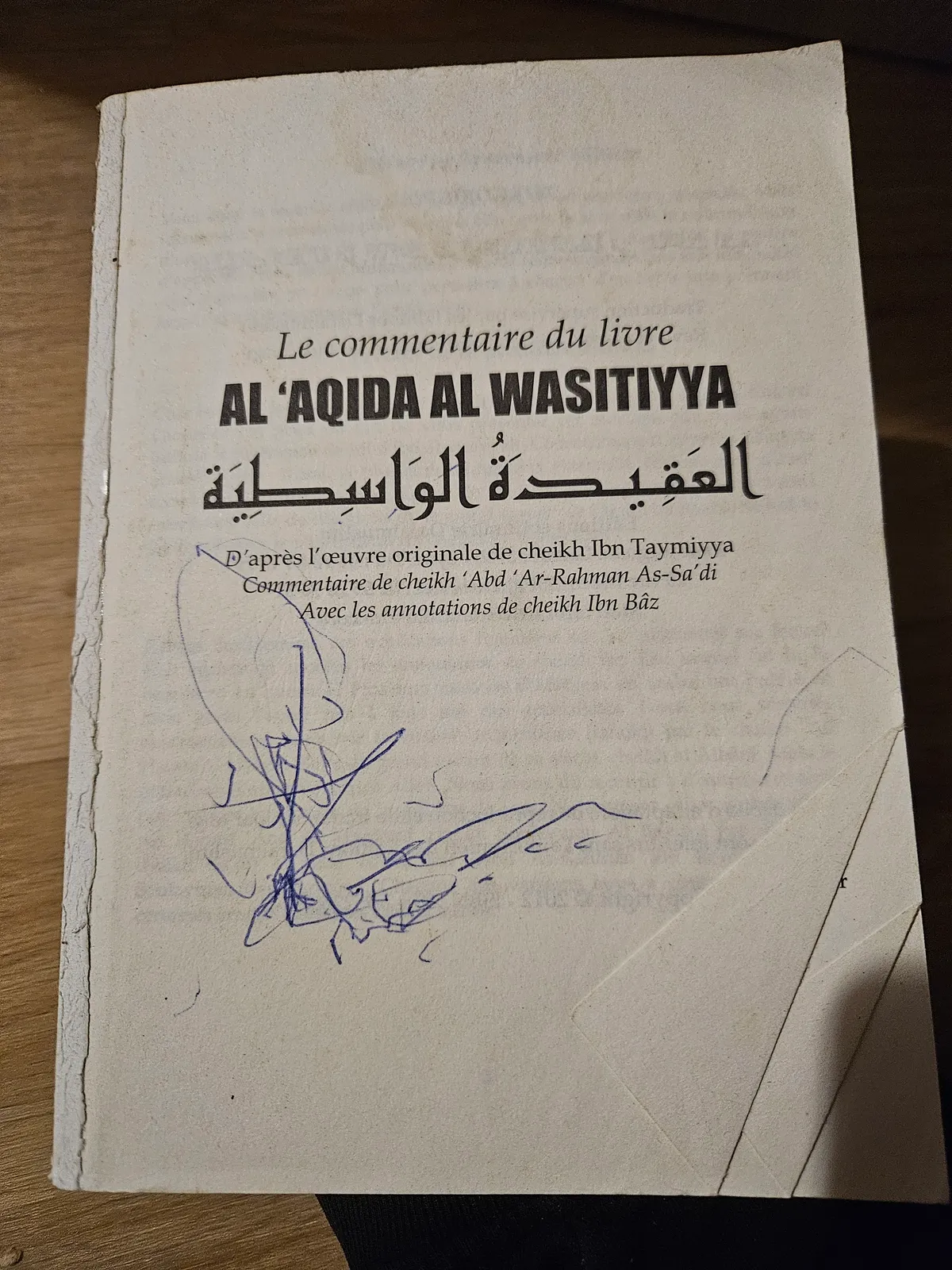 Photo du livre