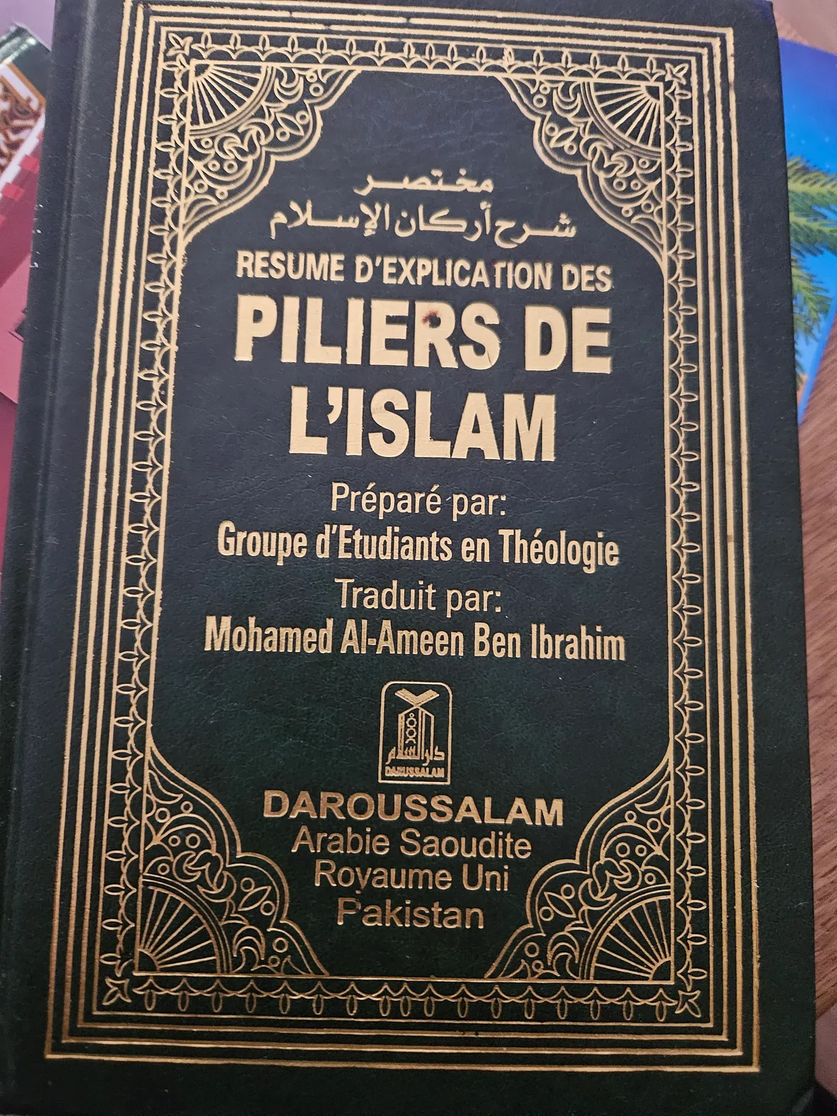 Photo du livre