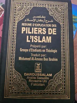 Resume d'explication des piliers de l'Islam