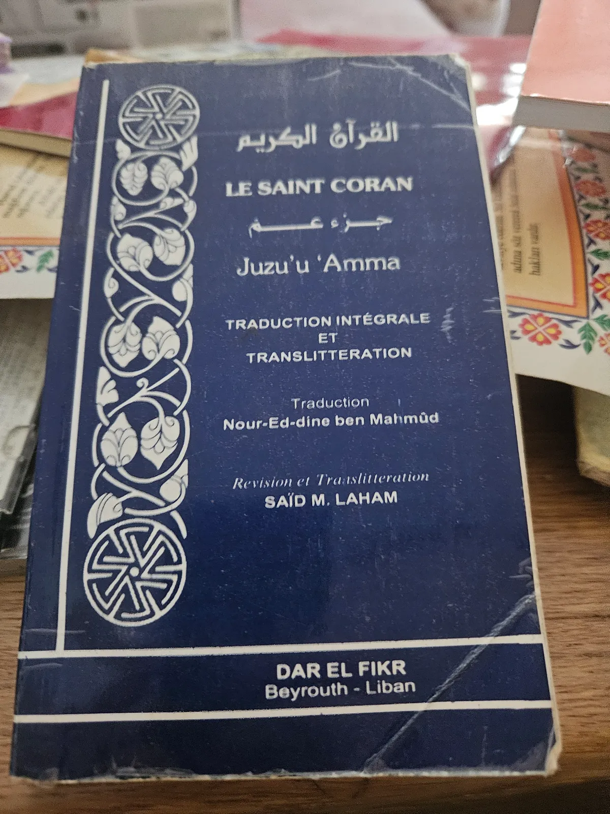 Photo du livre