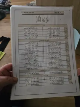 متن تحفة الأطفال