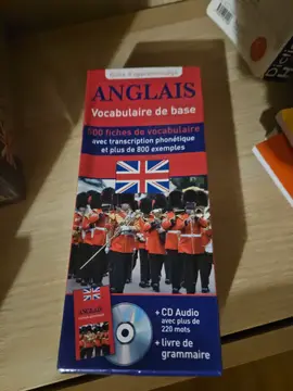 Anglais vocabulaire de base