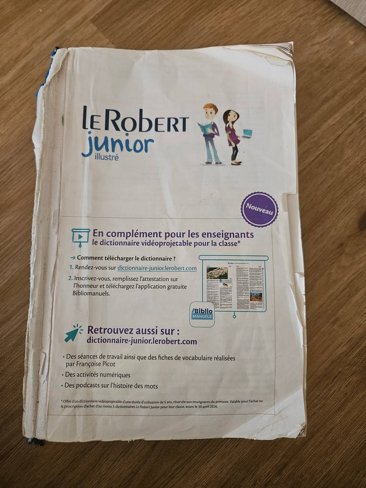 Photo du livre