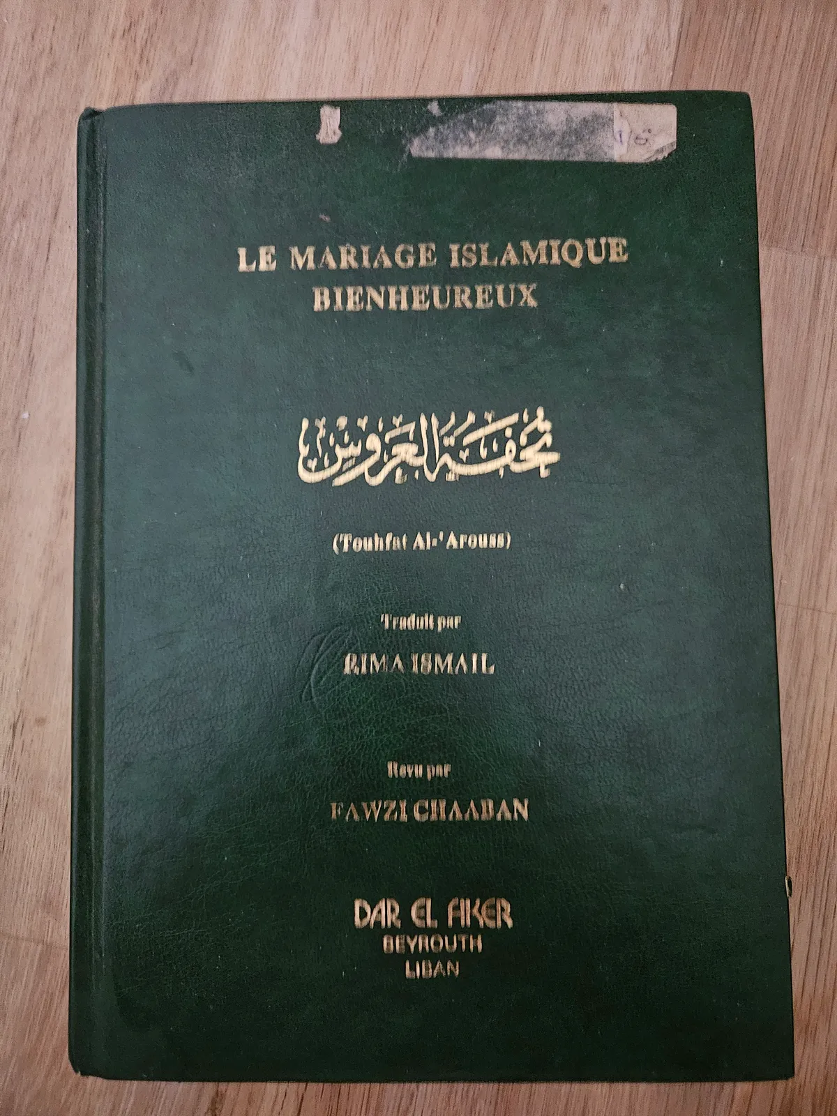 Photo du livre