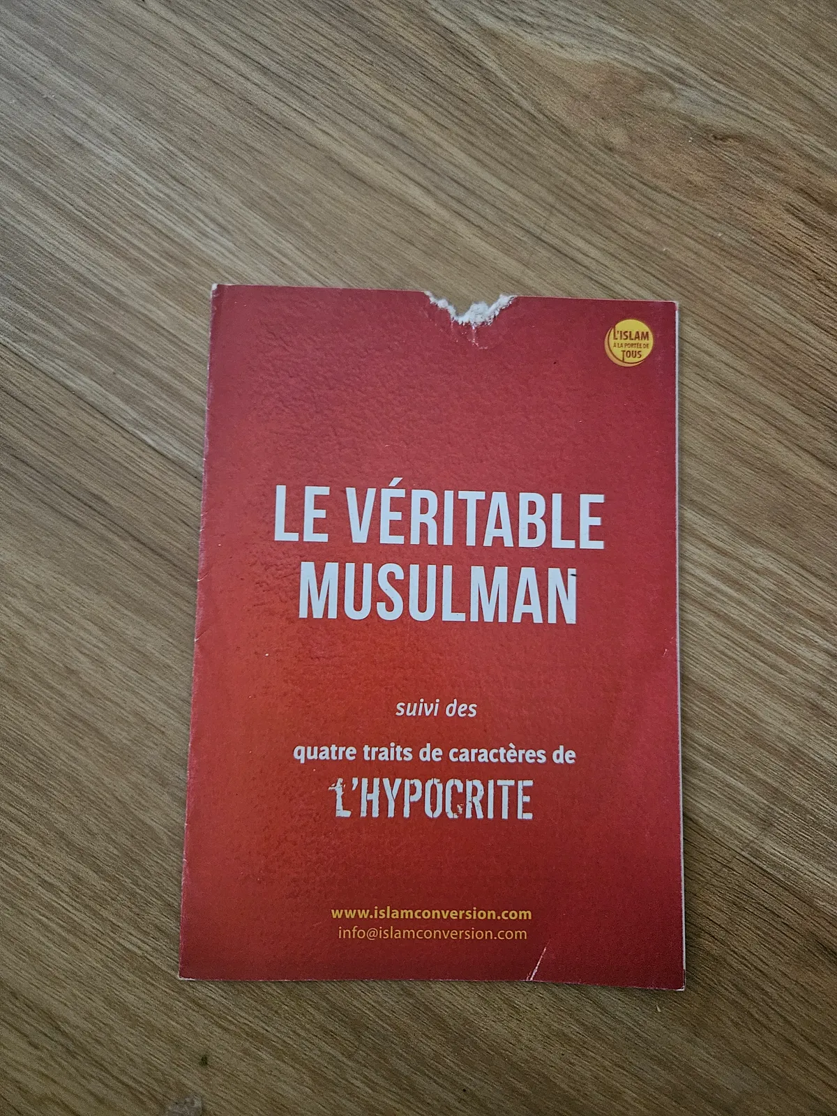 Photo du livre