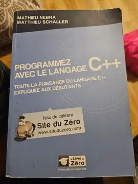 Programmez avec le langage C++